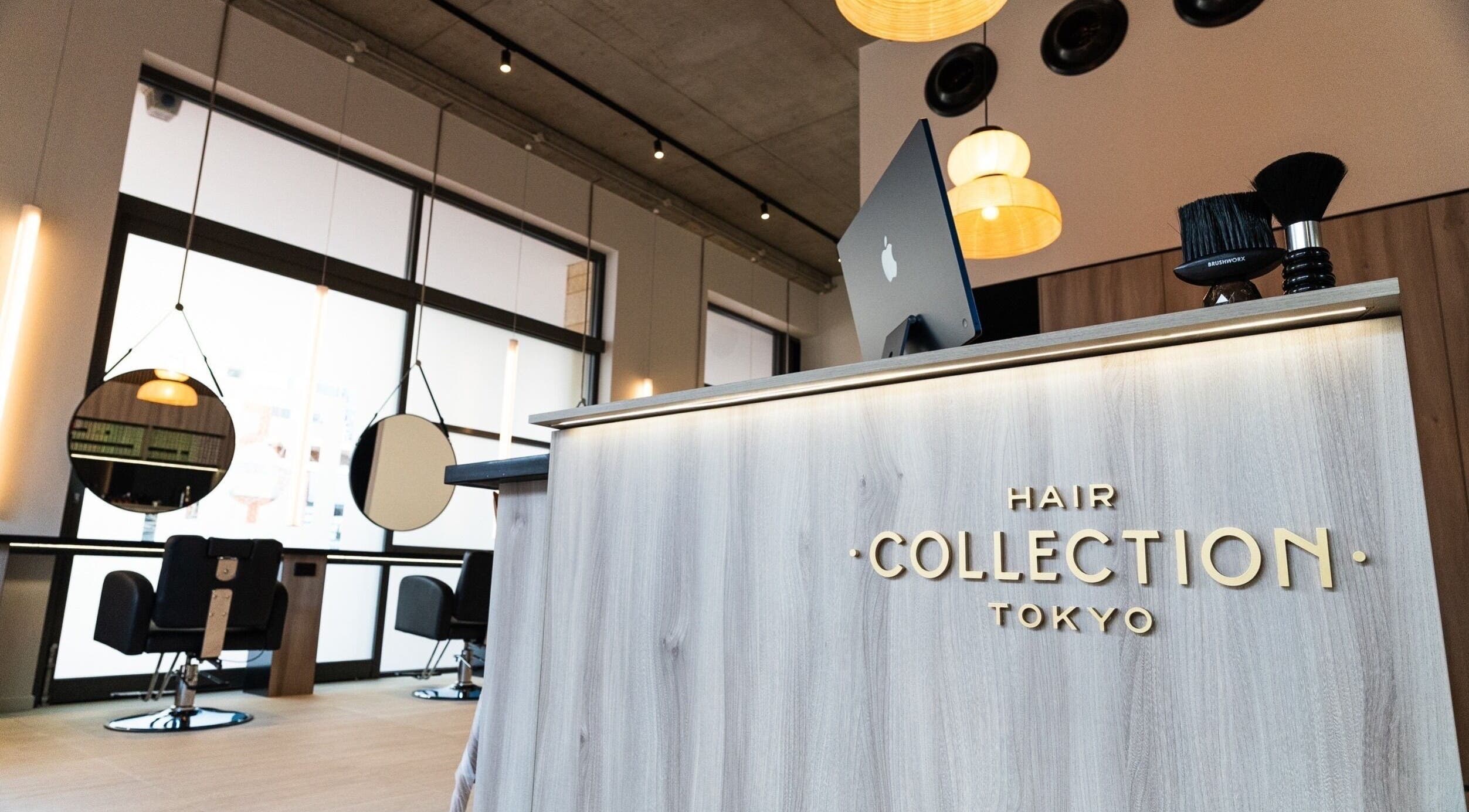 Interior of Hair Collection Tokyo Subiaco, Subiaco, Western Australia, AU, featuring modern salon decor.