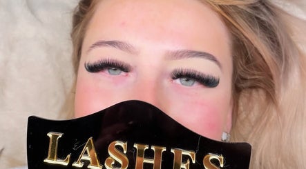 Close-up of eyelash extensions at Beauty.By.A.n.g.i.e, Great Yarmouth, England, GB.