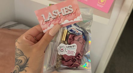 Loyalty card and gift pack at Lashes n Brows by Gee in Mansfield, England, GB.