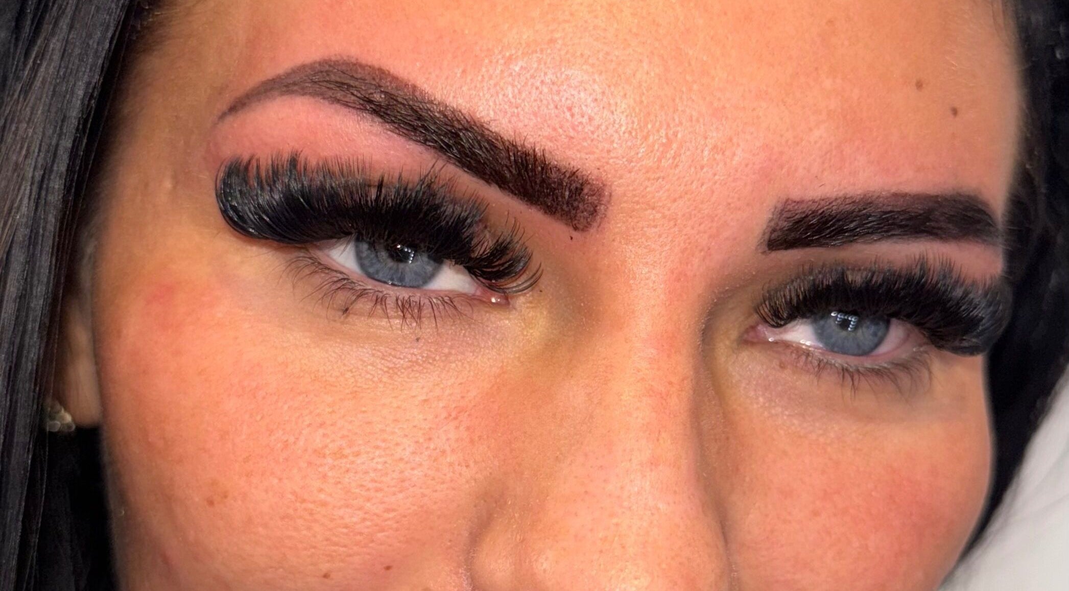 Beautiful eyelash extensions at Lashes N Brows By Gee, Sutton-in-ashfield, England, GB.