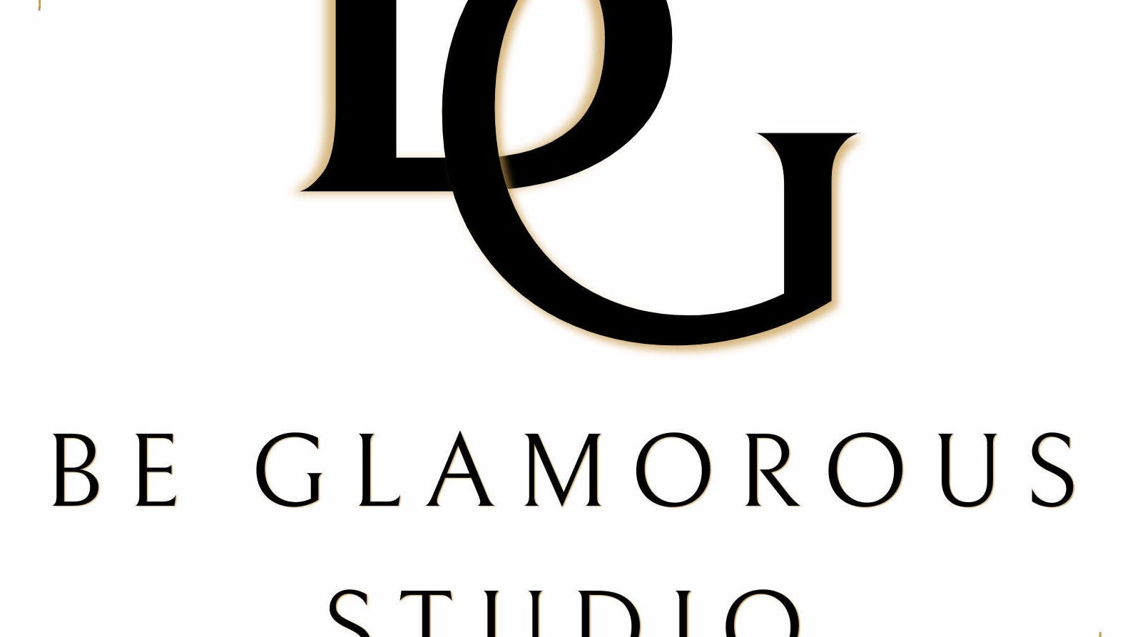 Elegant Be Glamorous Studio logo in Kallangur, Queensland, AU representing beauty and wellness services.