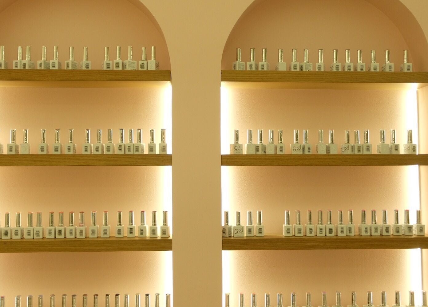 Elegant nail polish display at Fab & Fancy I فاب آند فانسي, الرياض, منطقة الرياض, SA.