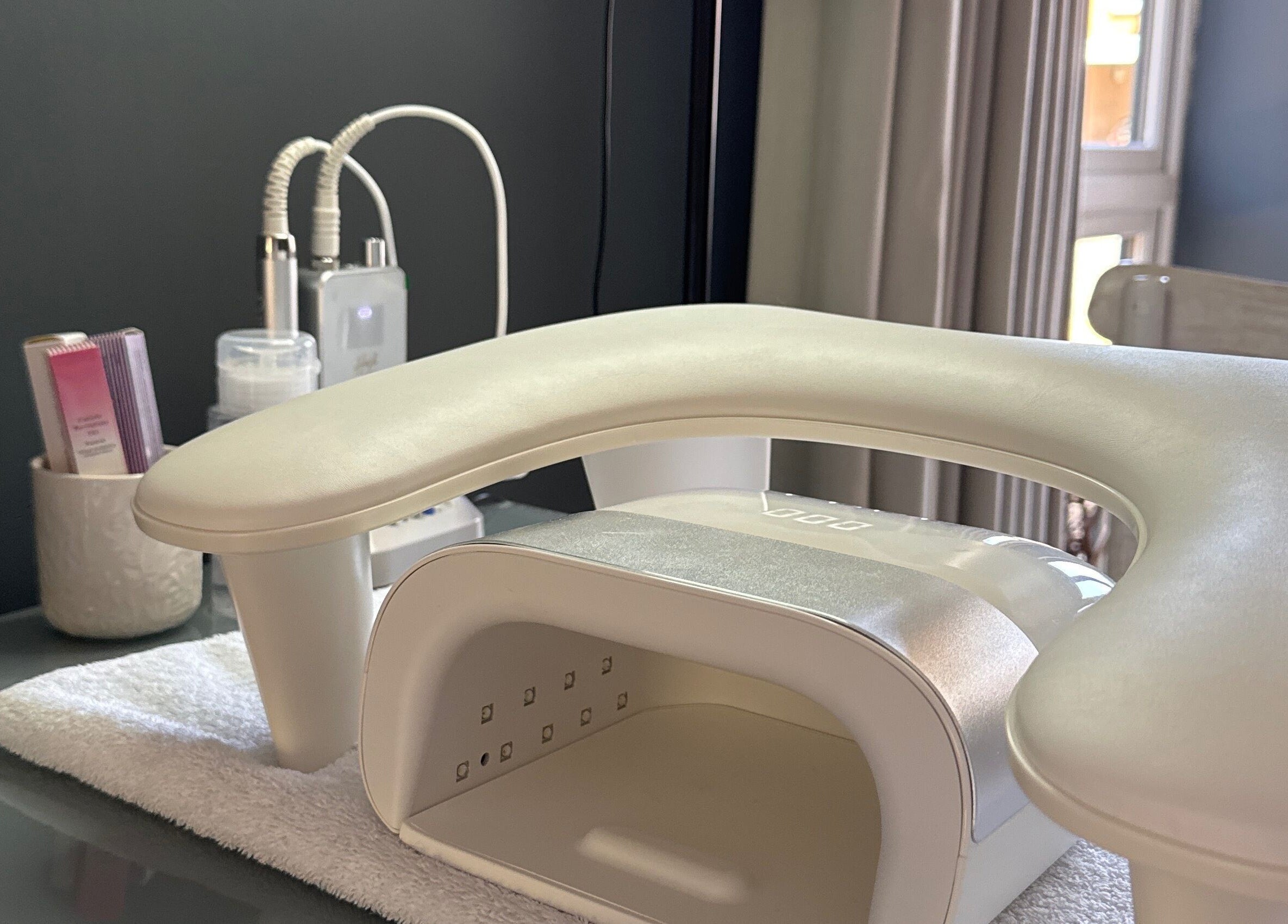 Modern beauty equipment in Brows By Jenna, Northampton, England, GB, showcasing elegance and technology.