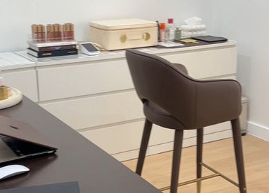 Sophisticated beauty workstation at Artistry by Mariah, Royal Park, South Australia, AU, showcasing modern design.