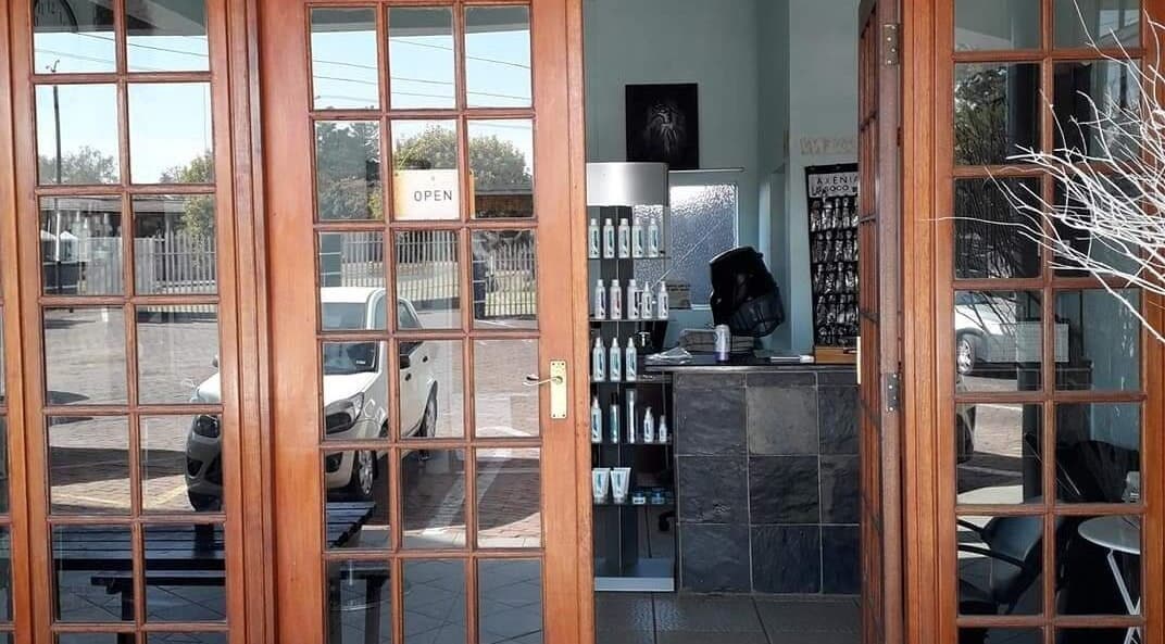 Entrance of Hair on Terrace, showcasing inside view, Benoni, Gauteng, ZA.