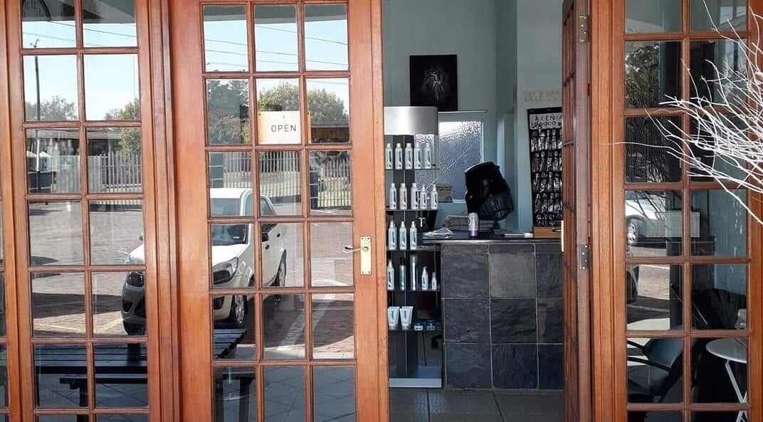 Entrance of Hair on Terrace, showcasing inside view, Benoni, Gauteng, ZA.