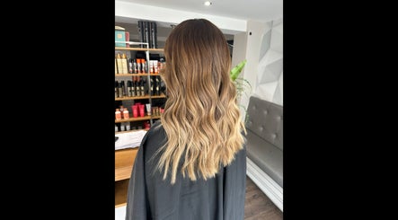 Beautiful wavy hairstyle at Adele Branch Hair, Kirkintilloch, Scotland, GB salon.