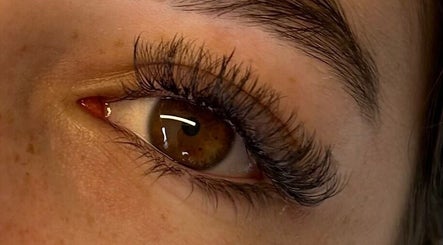 Close-up of eyelash extensions at BBA - Beauty By Aileah, Melbourne, Victoria, AU.