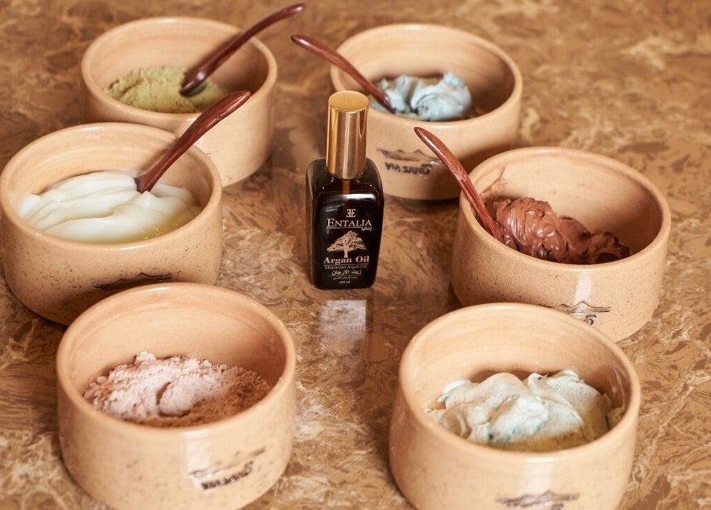 Luxurious spa ingredients at Via Sand Spa | Men, Riyadh, Riyadh Province, SA for a rejuvenating experience.