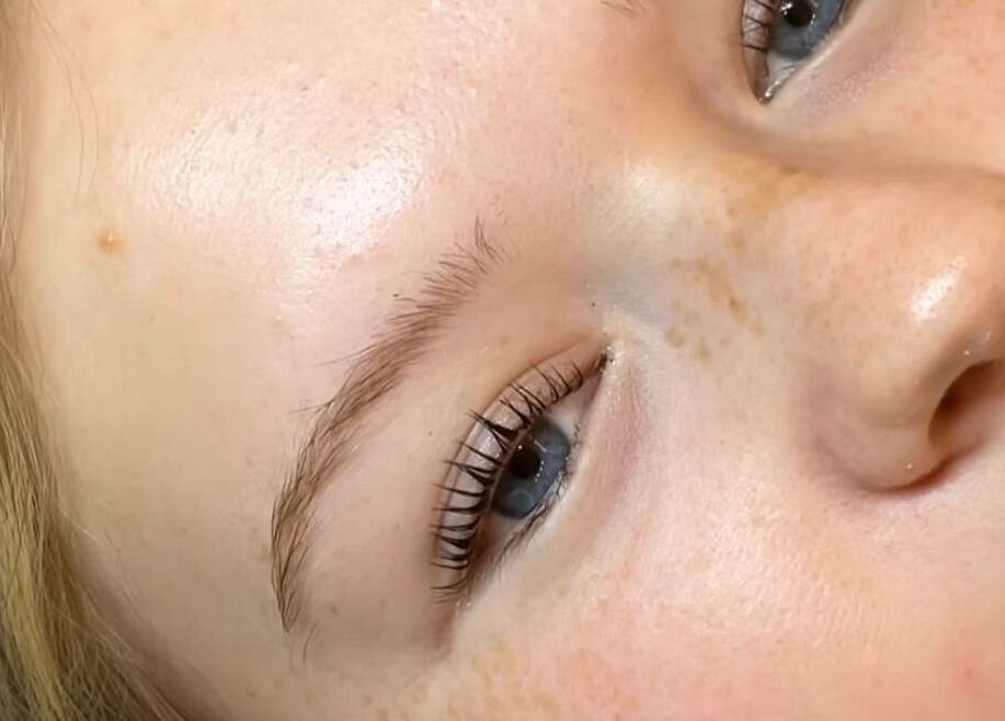 Close-up of a fresh, radiant face showcasing skin health at HC BEAUTY, Rossendale, England, GB.