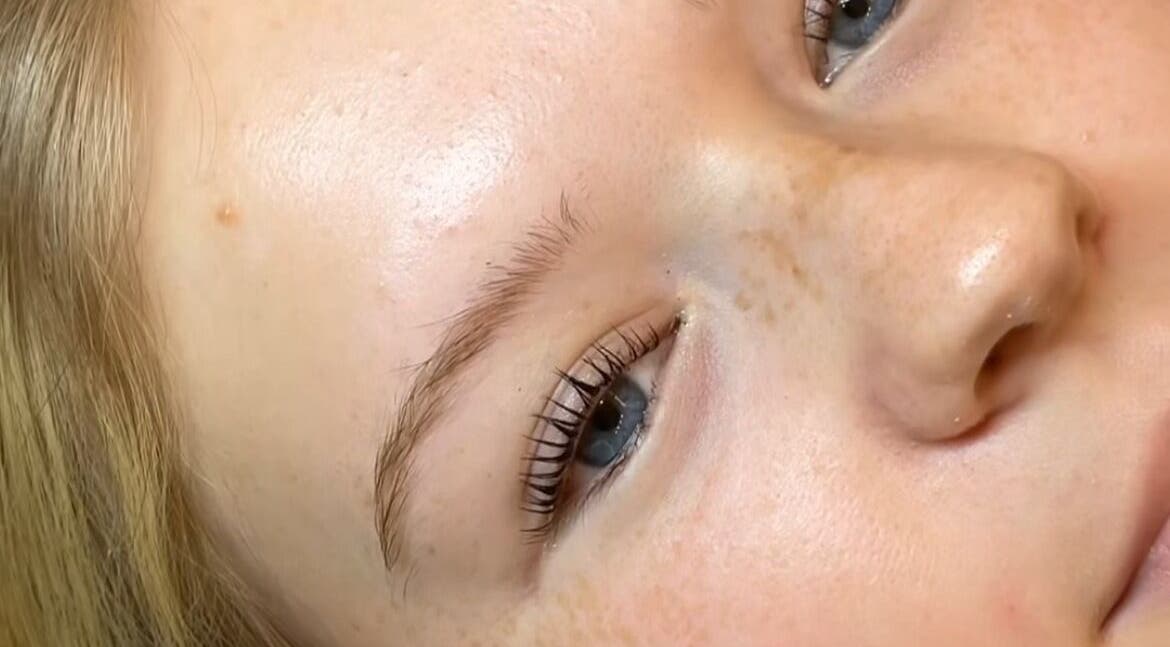 Close-up of a fresh, radiant face showcasing skin health at HC BEAUTY, Rossendale, England, GB.