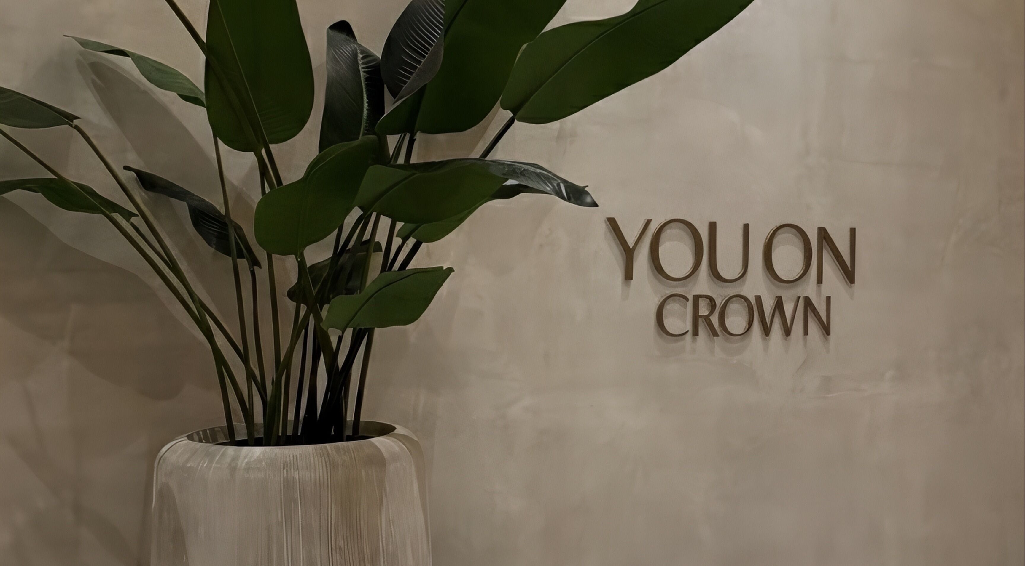 Elegant plant decor at You On Crown entrance, Redfern, New South Wales, AU.