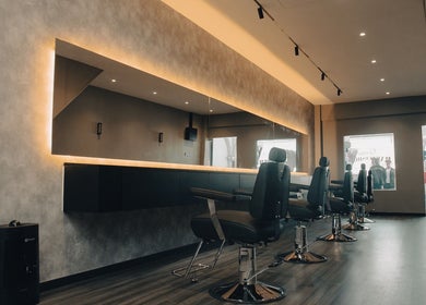 Modern salon interior at 74 Jalan Air Itam, Dato Keramat, George Town, Pulau Pinang, MY.