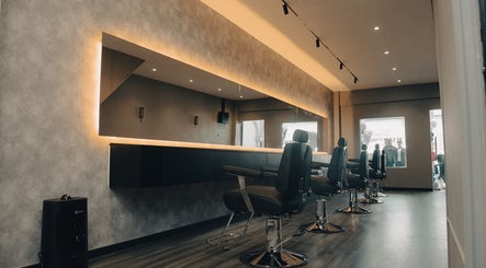 Modern salon interior at 74 Jalan Air Itam, Dato Keramat, George Town, Pulau Pinang, MY.