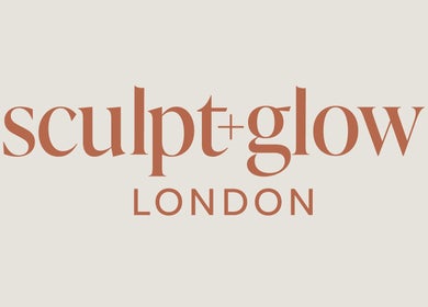 Elegant logo of Sculpt & Glow London - Hutton, showcasing beauty services in Hutton, England, GB.
