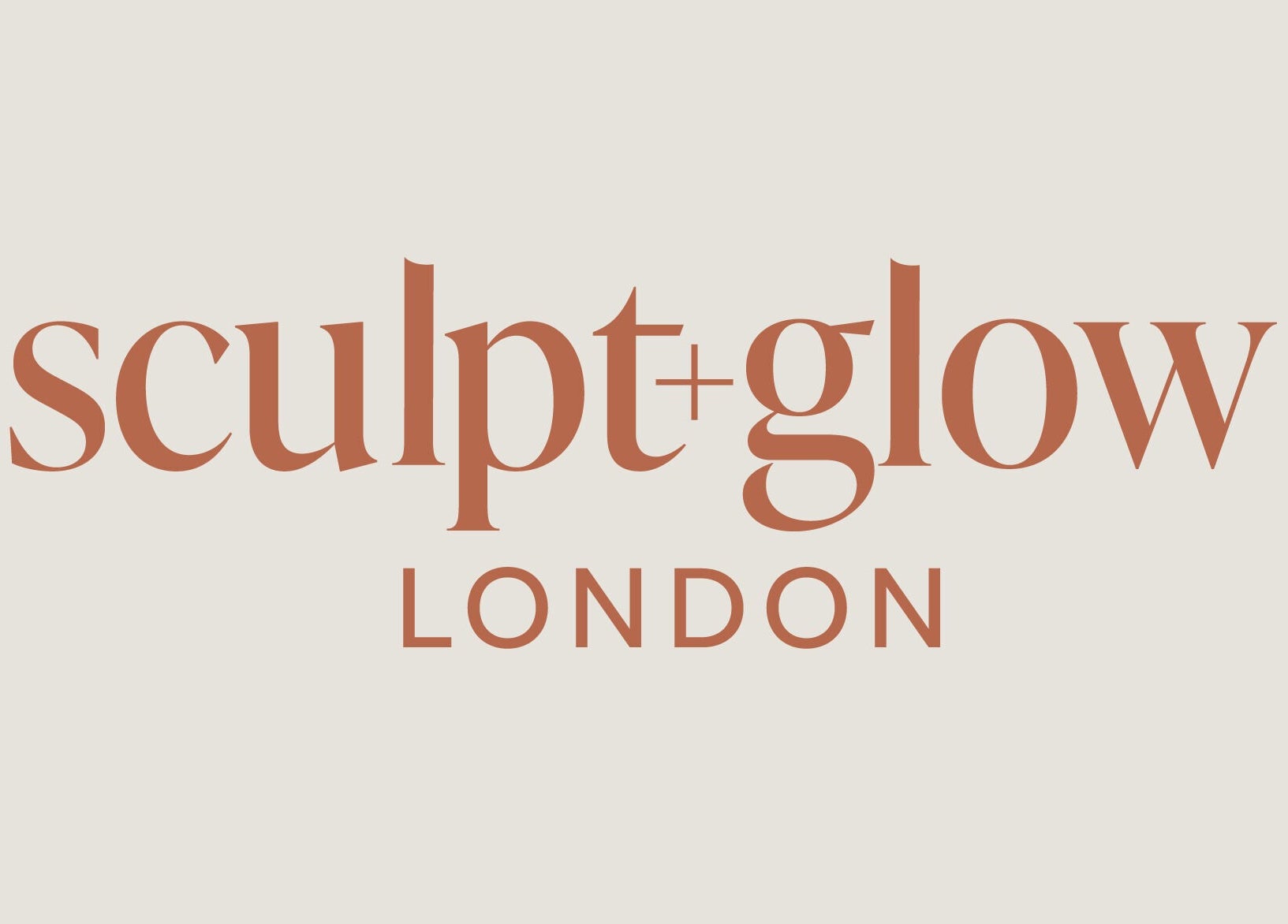 Elegant logo of Sculpt & Glow London - Hutton, showcasing beauty services in Hutton, England, GB.