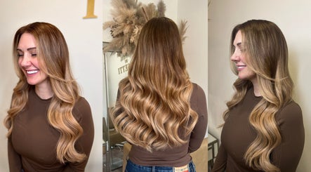 Long, wavy hair at Molly May Extensions Hair Salon in Gainsborough, England, GB.