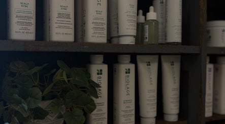 Hair care products at Molly May Extensions Hair Salon, Gainsborough, England, GB.