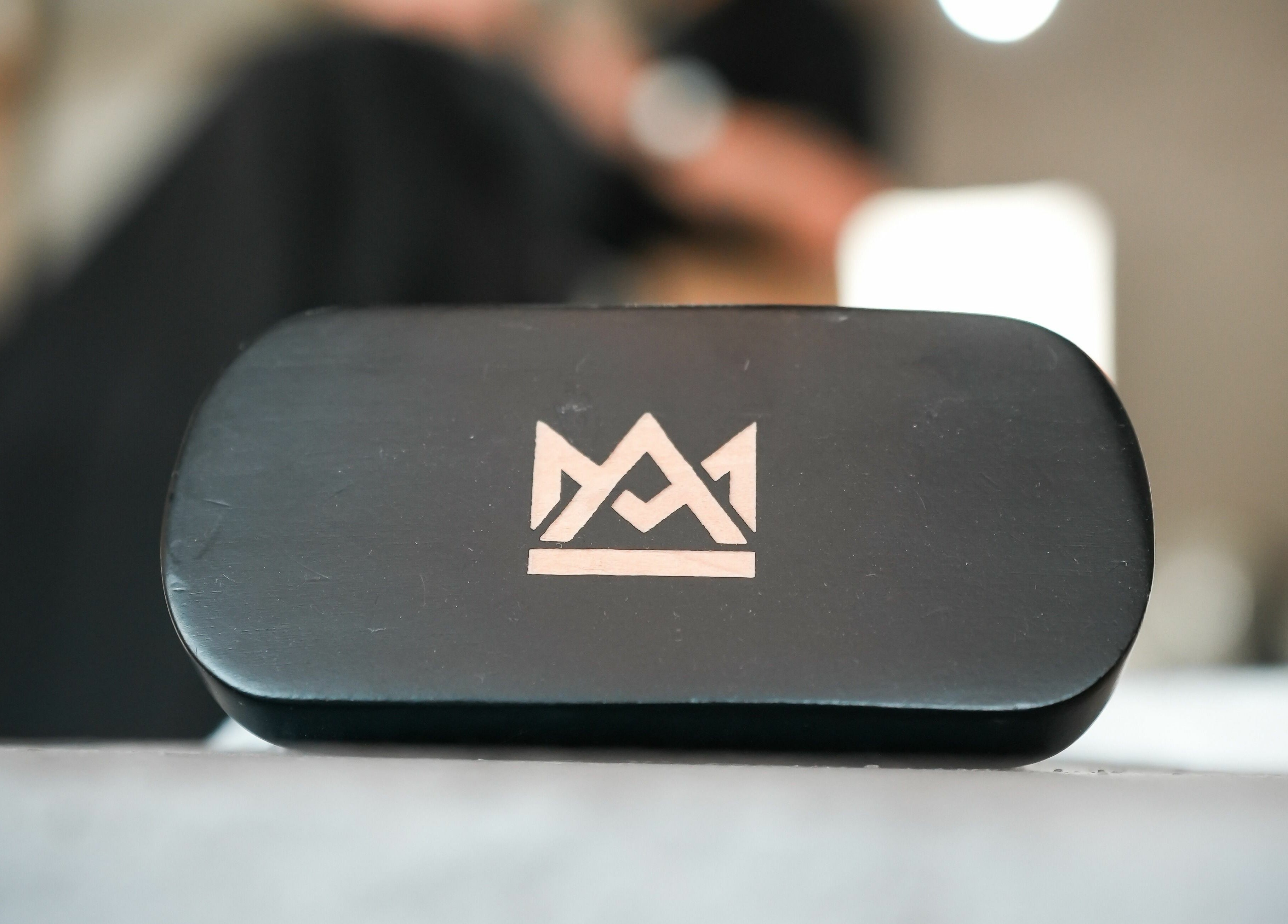 Elegant barber brush at Caulfield North - Another Man Barber and Shop, Melbourne, Victoria, AU.