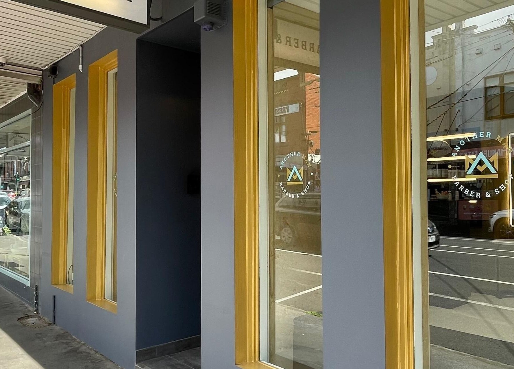 Exterior view of Ripponlea - Another Man Barber & Shop in Melbourne, Victoria, AU.