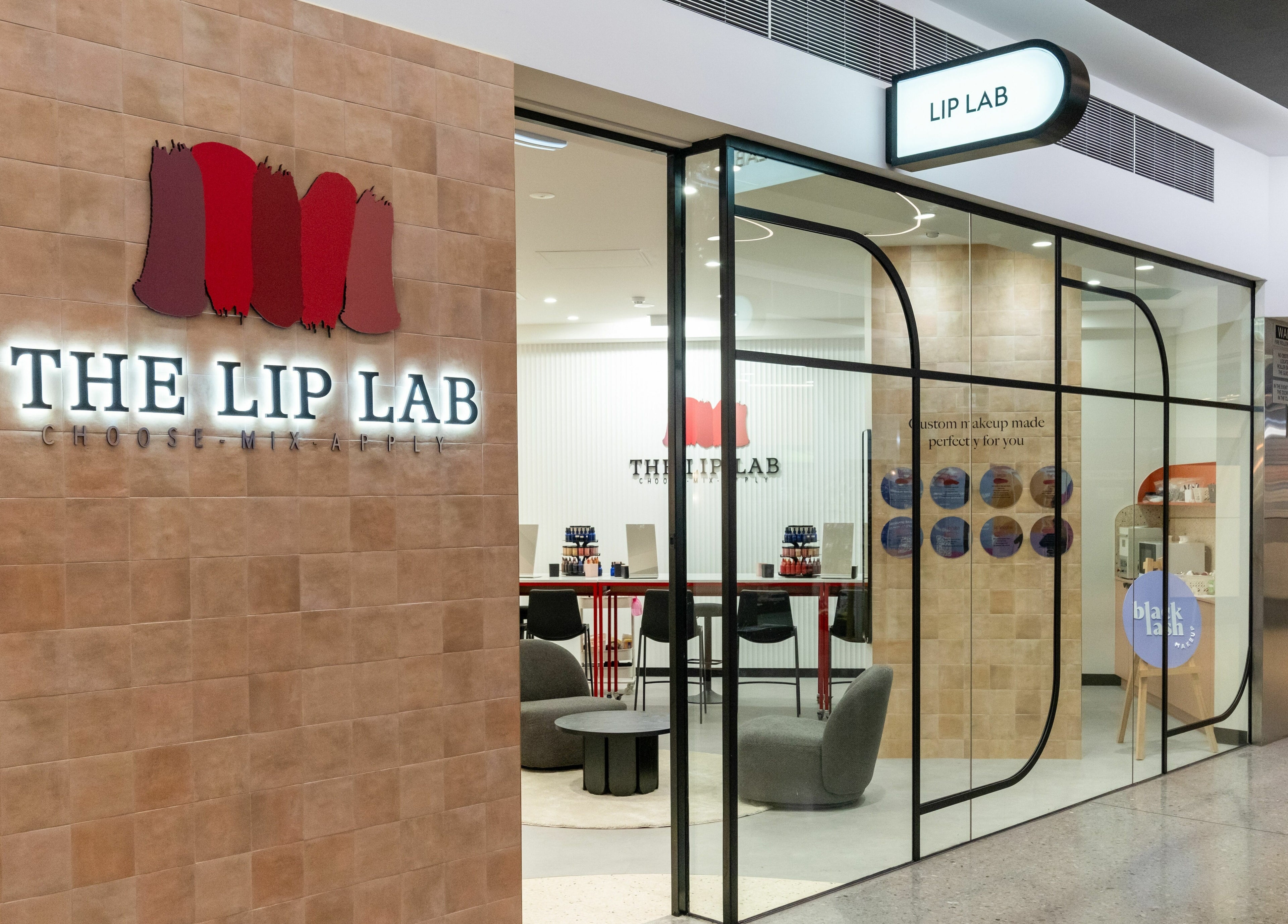 The Lip Lab front entrance in Perth, Western Australia, AU showcasing modern design and welcoming space.