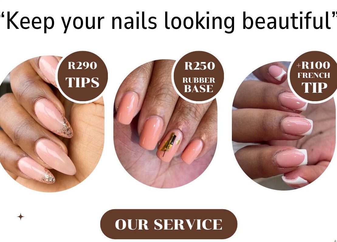 Explore elegant nail styles at Akhona Nails It - Winklespruit in Amanzimtoti, Kwazulu-natal, ZA.
