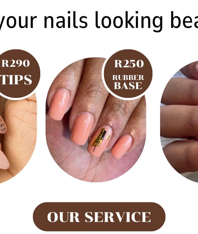 Explore elegant nail styles at Akhona Nails It - Winklespruit in Amanzimtoti, Kwazulu-natal, ZA.