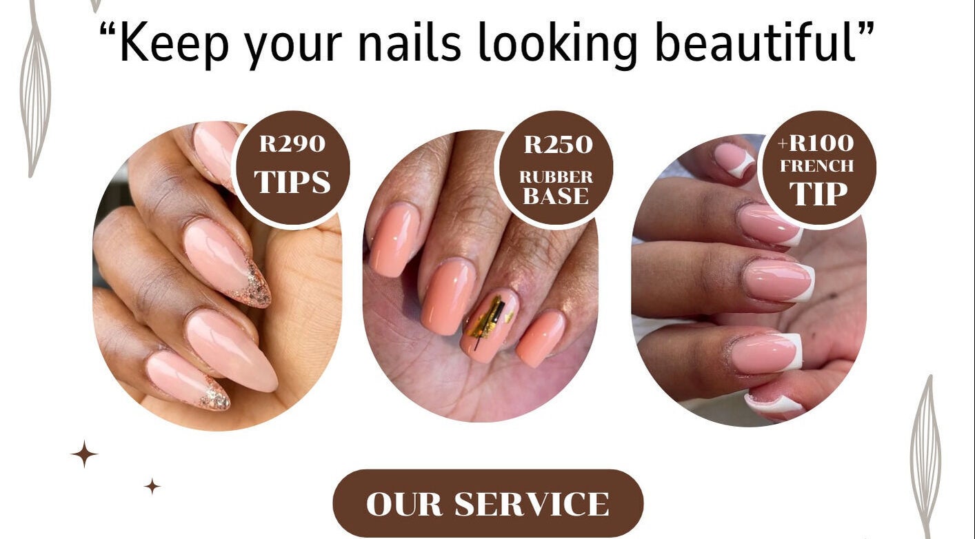 Explore elegant nail styles at Akhona Nails It - Winklespruit in Amanzimtoti, Kwazulu-natal, ZA.