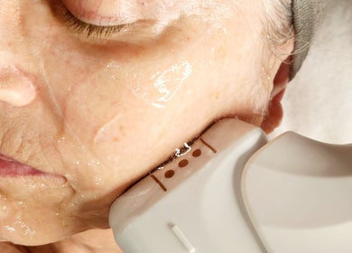 Facial treatment at Youthful Glow Skin and Body Clinic, Mountain Creek, Queensland, AU for a revitalized complexion.