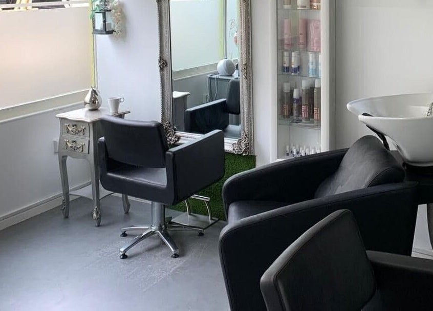 Chic salon interior at Perfect Pear - Brazilian Waxing Technique Specialist, Southampton, England, GB.