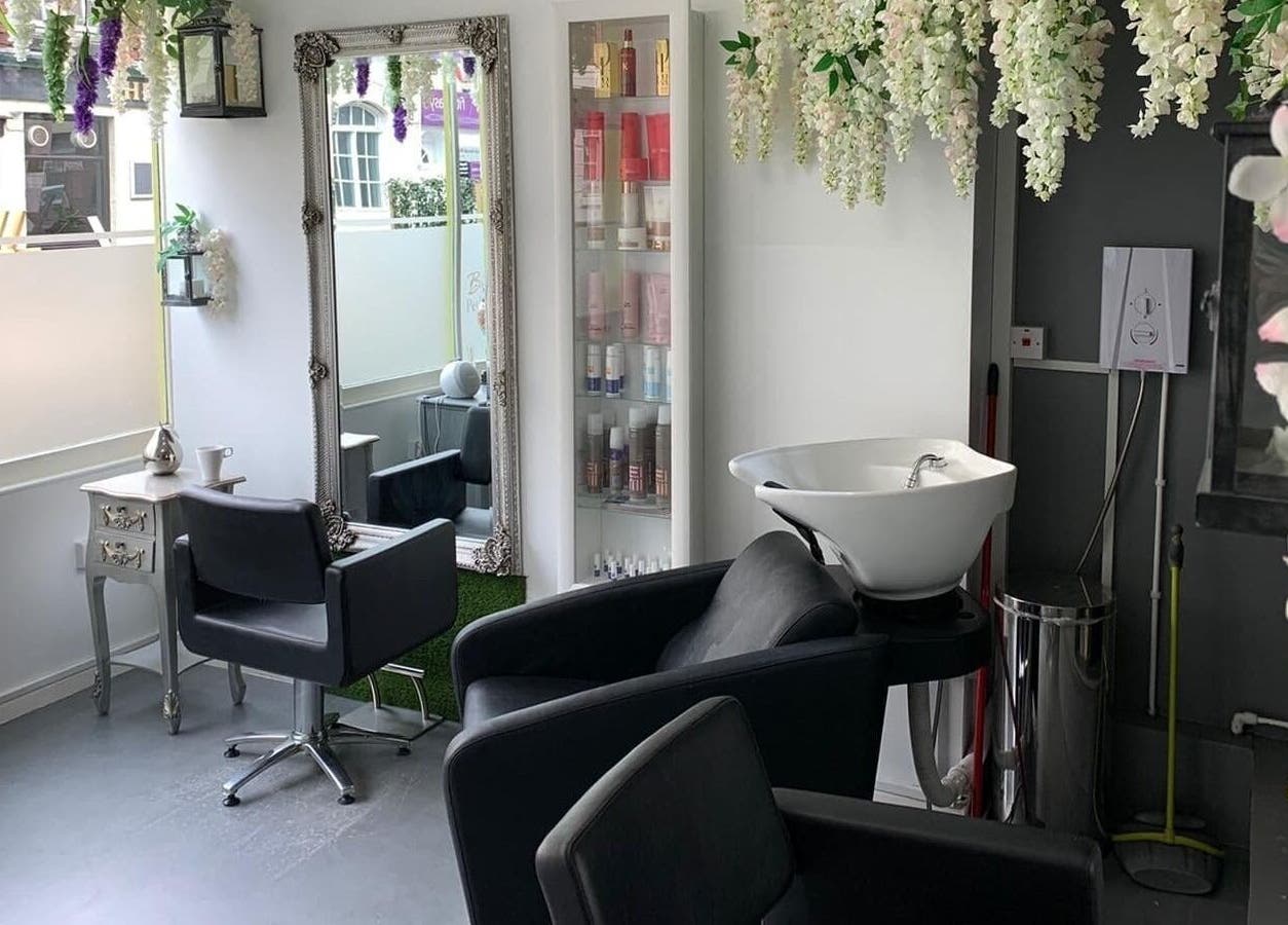 Stylish interior of Perfect Pear - Brazilian Waxing Technique Specialist in Southampton, England, GB.