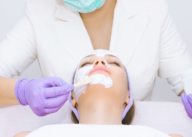 Facial treatment at Skin Clinic by Glamour Beauty in Bray, County Wicklow, IE offers luxurious skincare services.
