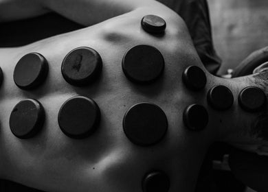 Hot stone massage at Massage with Liz, LLC in Springfield, Oregon, US for ultimate relaxation.