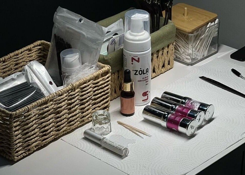 Beauty tools and products at Point G, London, England, GB for professional wellness services.