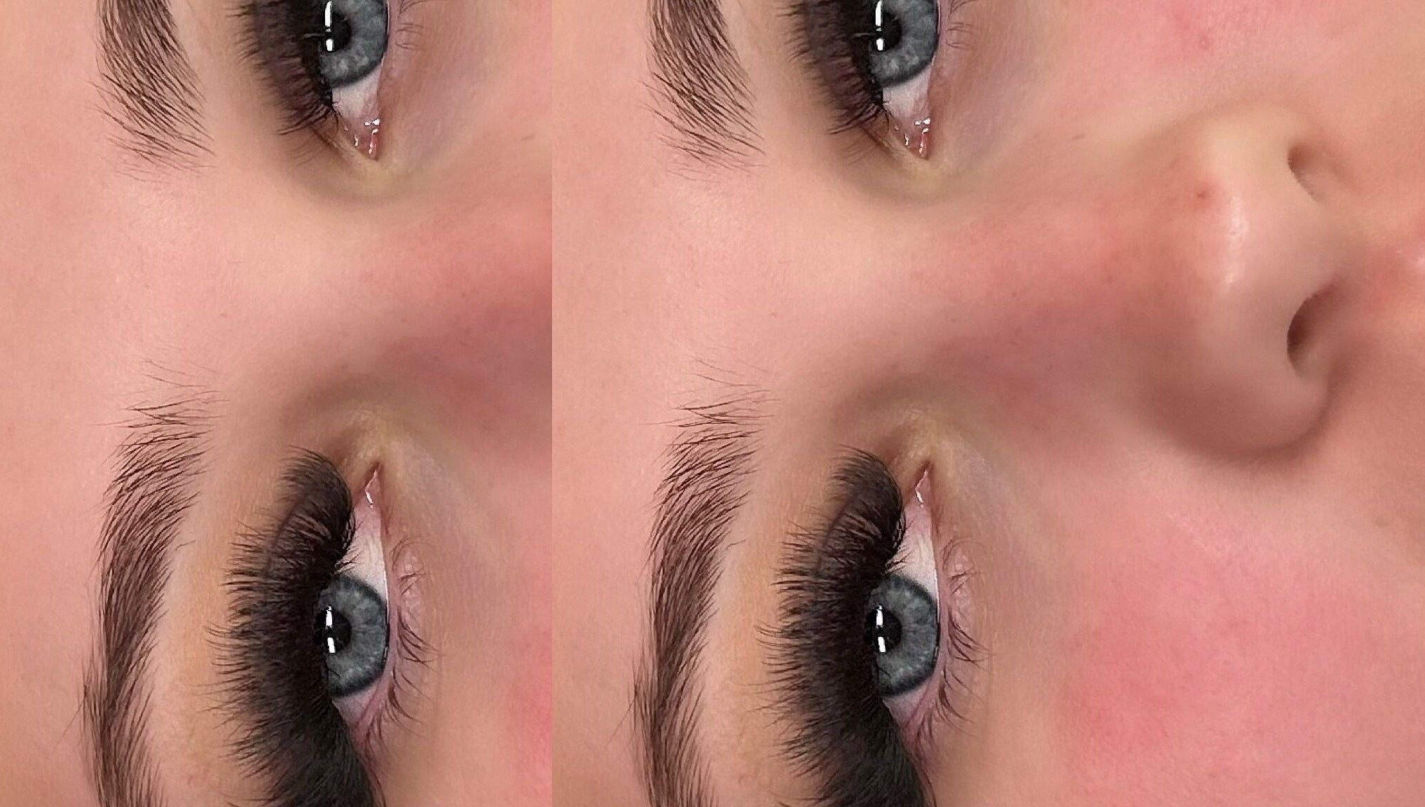 Close-up of elegant eyelash extensions by S.Lashesnbeautyxo at Everton Park, Queensland, AU.