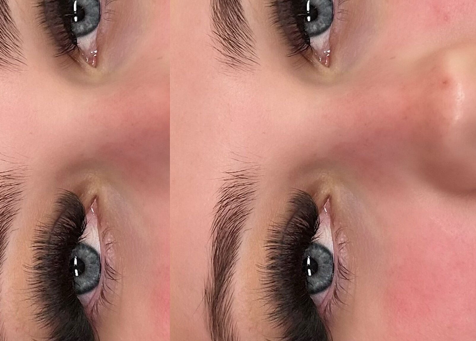 Close-up of elegant eyelash extensions by S.Lashesnbeautyxo at Everton Park, Queensland, AU.