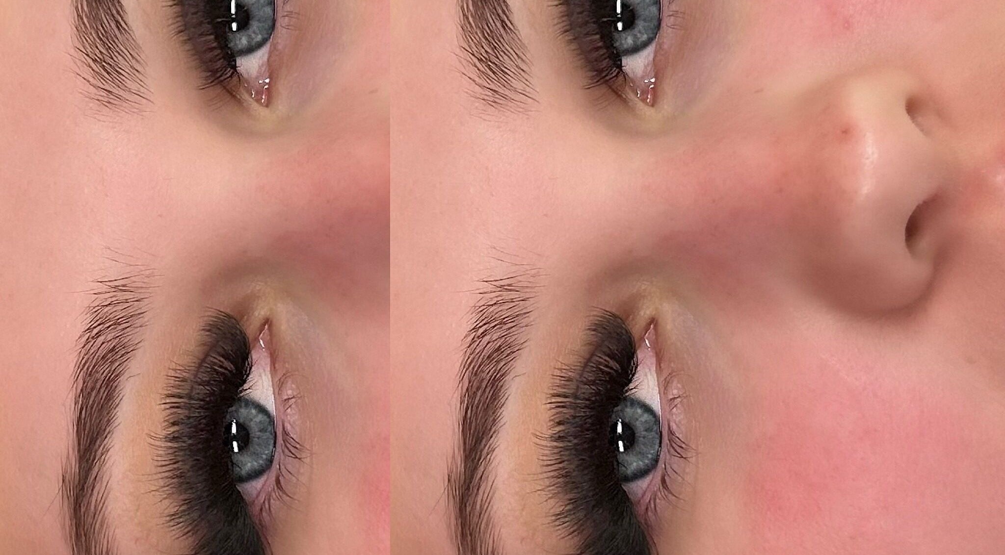 Close-up of elegant eyelash extensions by S.Lashesnbeautyxo at Everton Park, Queensland, AU.