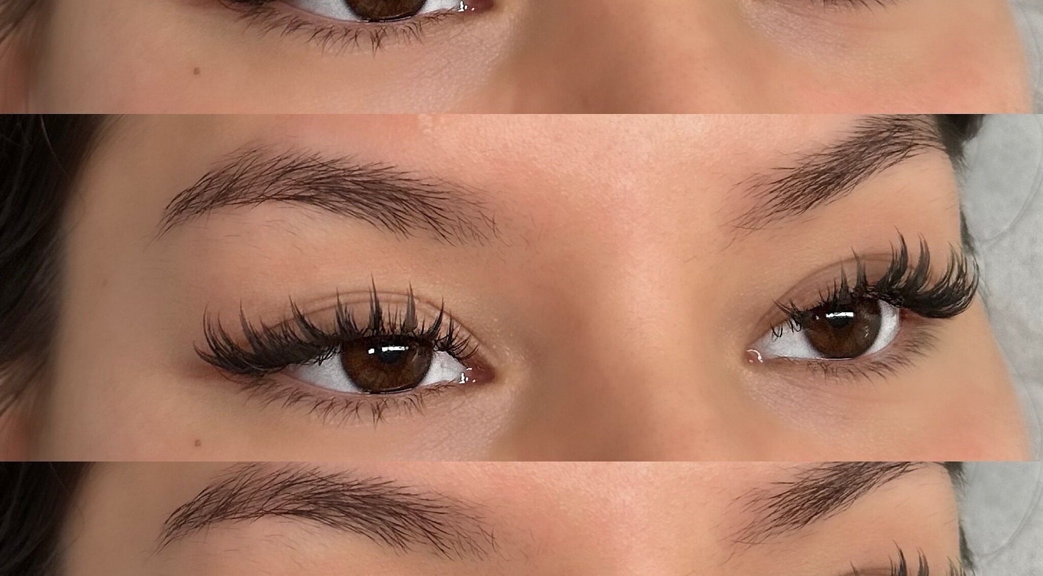 Close-up of lush lashes from S.Lashesnbeautyxo, Everton Park, Queensland, AU showcasing precise application.