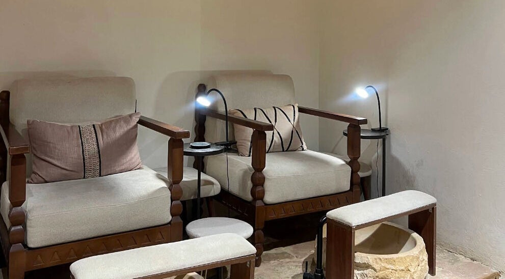 Comfortable spa chairs in a serene setting at Hisma Spa, Riyadh, Riyadh Province, SA.