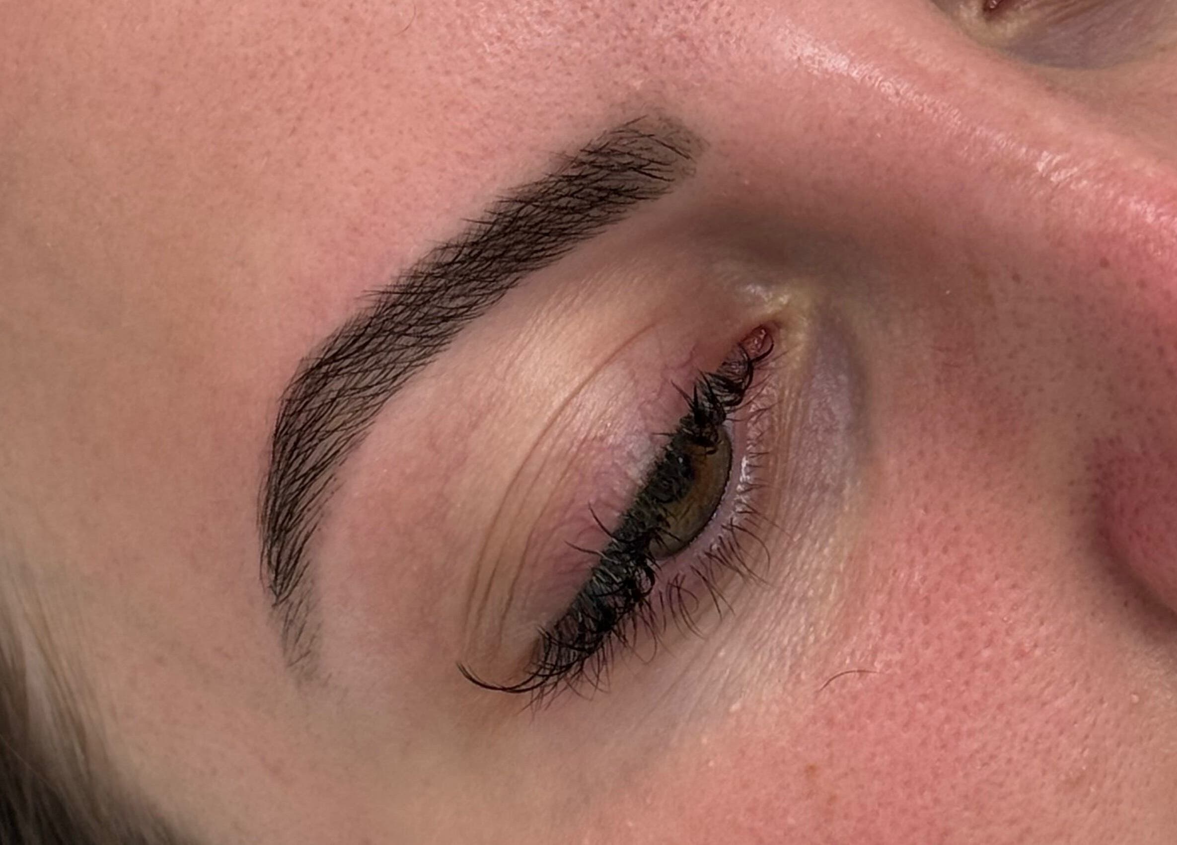 Flawlessly shaped eyebrow at Radiance Beauty and Brows, Penshurst, New South Wales, AU.