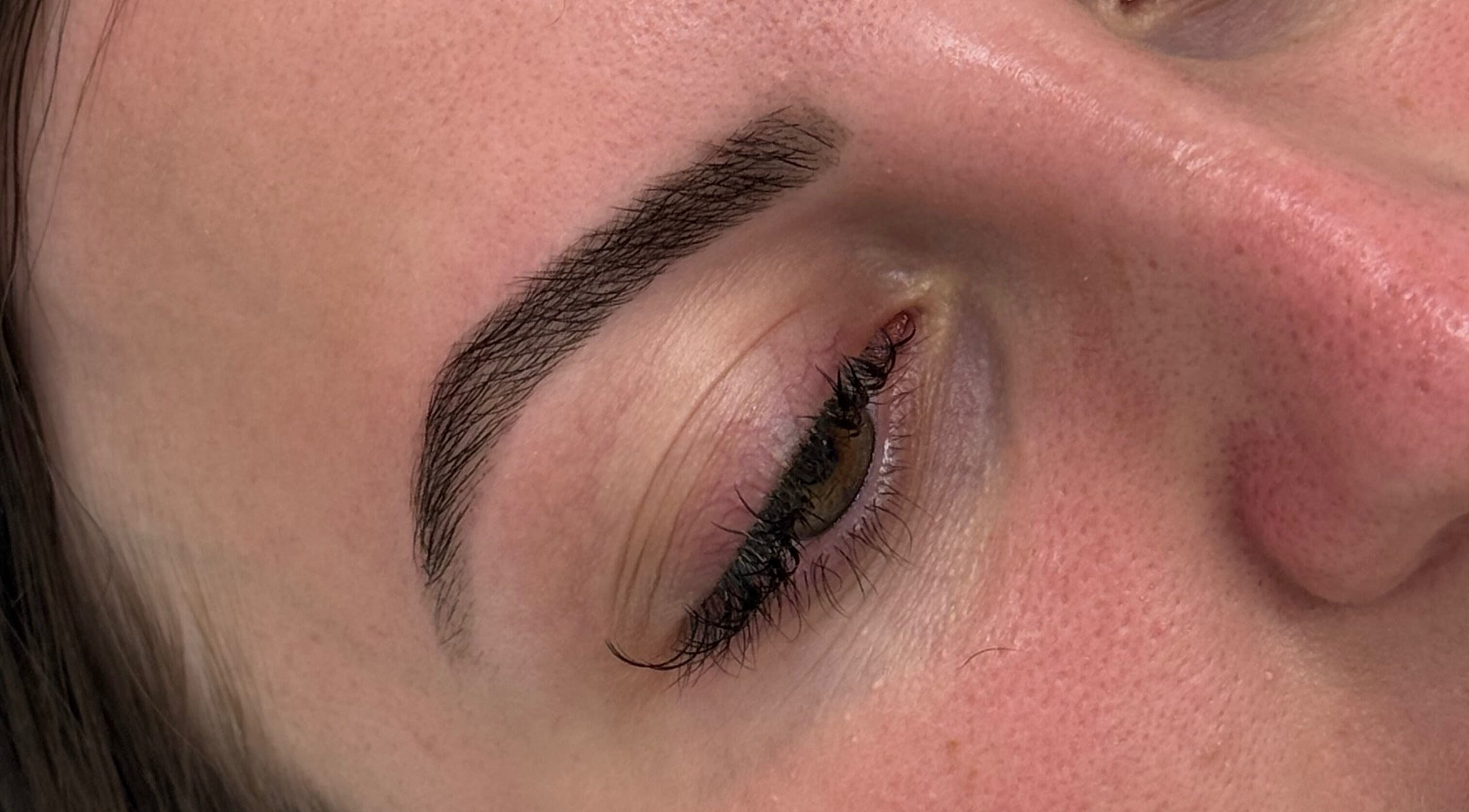 Flawlessly shaped eyebrow at Radiance Beauty and Brows, Penshurst, New South Wales, AU.