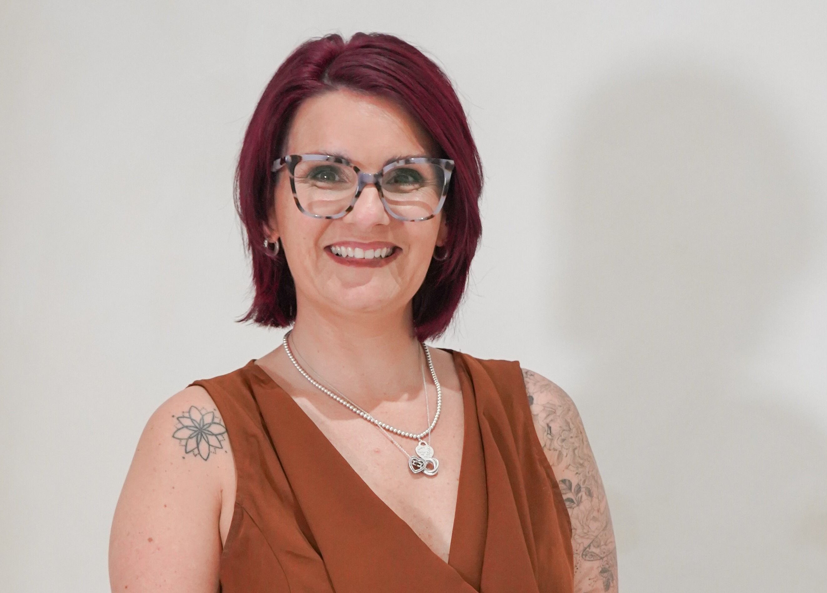 Friendly stylist at Aesthetics by Ria, Bournemouth, England, GB, showcasing modern beauty and professionalism.