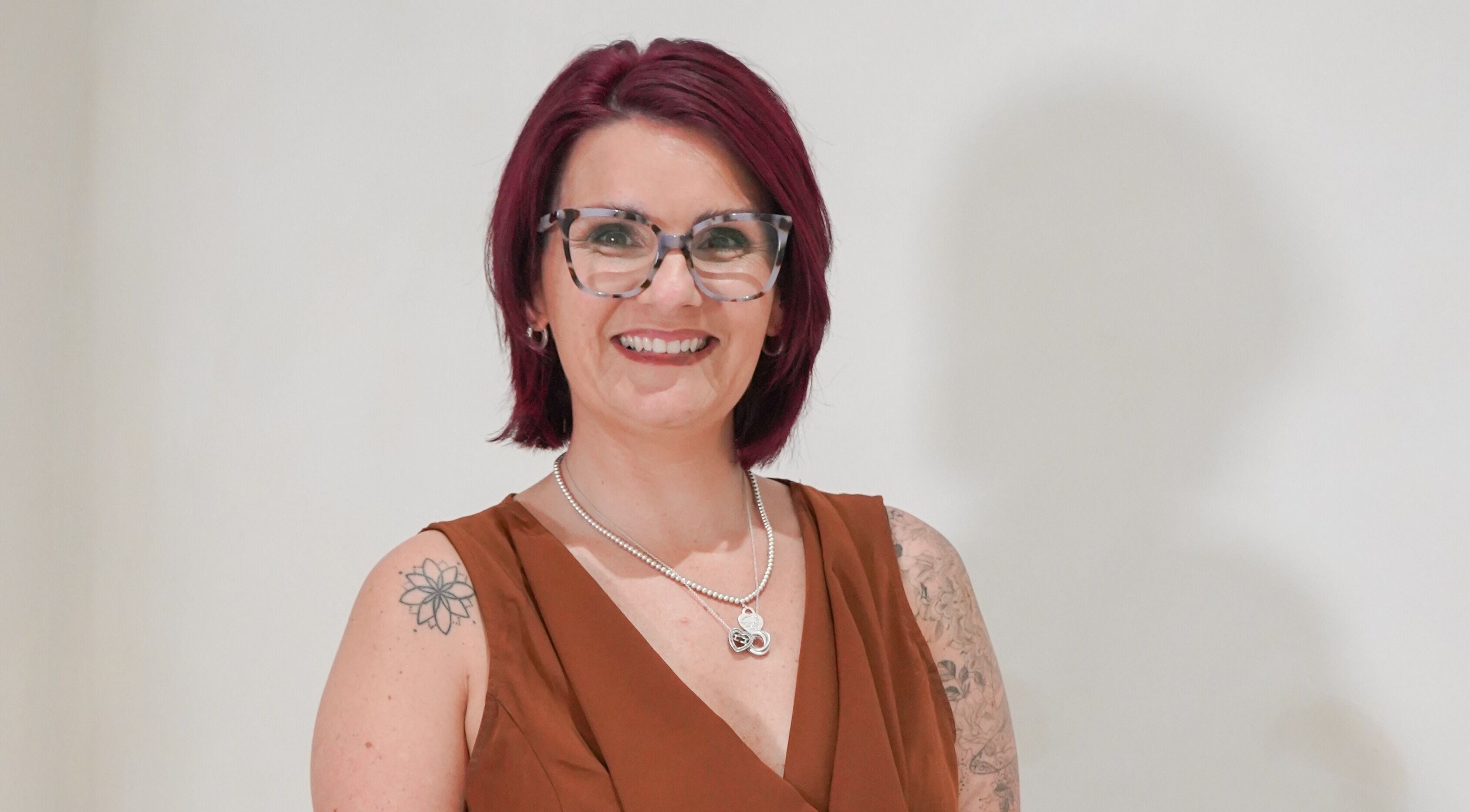 Friendly stylist at Aesthetics by Ria, Bournemouth, England, GB, showcasing modern beauty and professionalism.