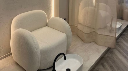 Luxurious relaxation chair at Balance + Me spa in Denton, England, GB for ultimate comfort.
