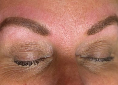 Beautifully shaped eyebrows at Holly Chantelle Beauty in Newton Abbot, England, GB.