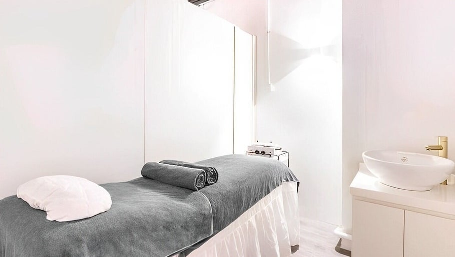 Serene massage table in The Spa Room, Singapore, Singapore, SG, offering a tranquil wellness experience.