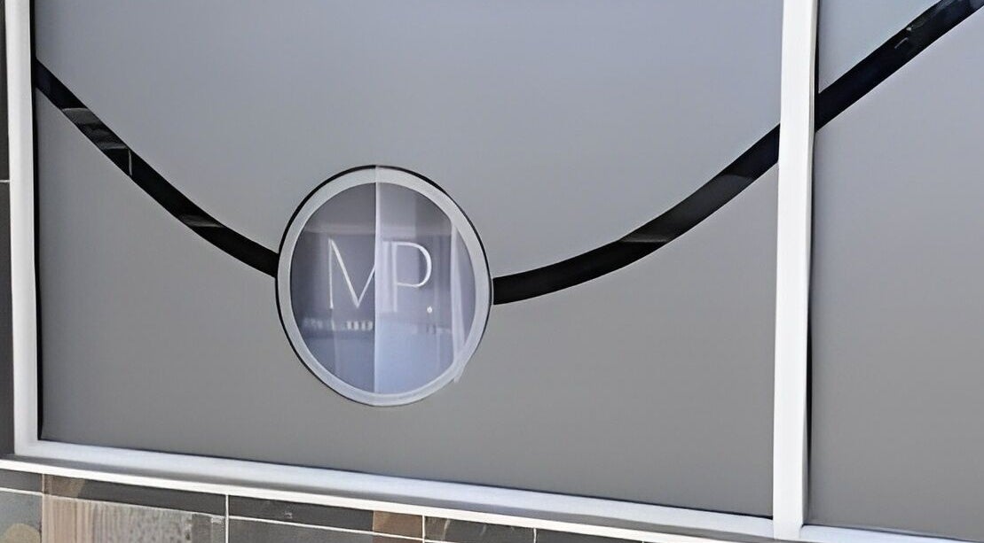 Elegant window facade at MP Spa and Aesthetics Clinic, Oistins, Christ Church, BB.