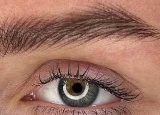 Expertly shaped eyebrow from Brow Lab by Anna in Ely, England, GB showcasing detailed craftsmanship.