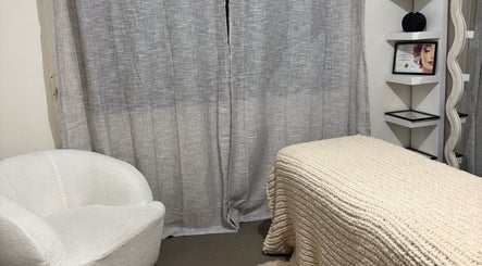 Serene treatment room at Enhanced Elegance Ink and Beauty in Whyalla Jenkins, South Australia, AU.
