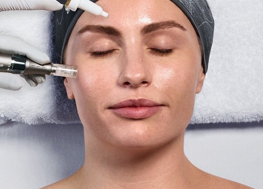 Facial treatment at Perfect Touch, Wallingford, England. Expert care ensuring rejuvenated skin.